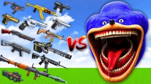 Какая Пушка Самая Сильная ПРОТИВ ШИН СОНИКА ?
