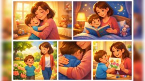 🔥 ТОП-5 стихов про маму | Учим вместе