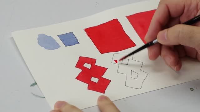 Основные техники акварели. Часть 1. Плоские заливки