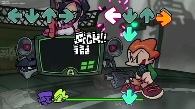 фнф мод режим Хард Дарнел против Новенького Пико