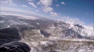 Полет на Пик Любви. Весенние полеты на мотопарапланах в Аршане. Часть 2