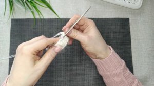 Вязание узора-2,3,4ряд-пинетки Нежность