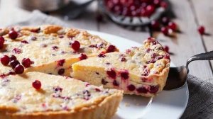 ПИРОГ С КЛЮКВОЙ