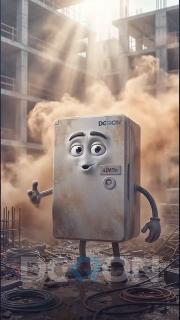 ЩМПп DEKRON  корпус пластиковый с монтажной панелью!