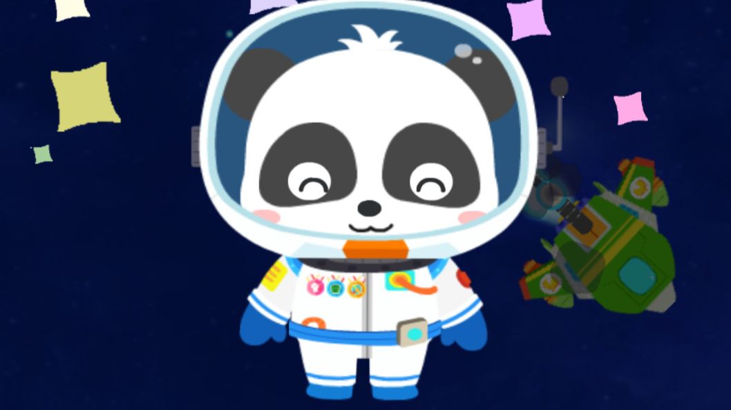 Панда Панда школьный автобус, Бейби бас. Панда  получает медаль космического спасателя ч 29 29