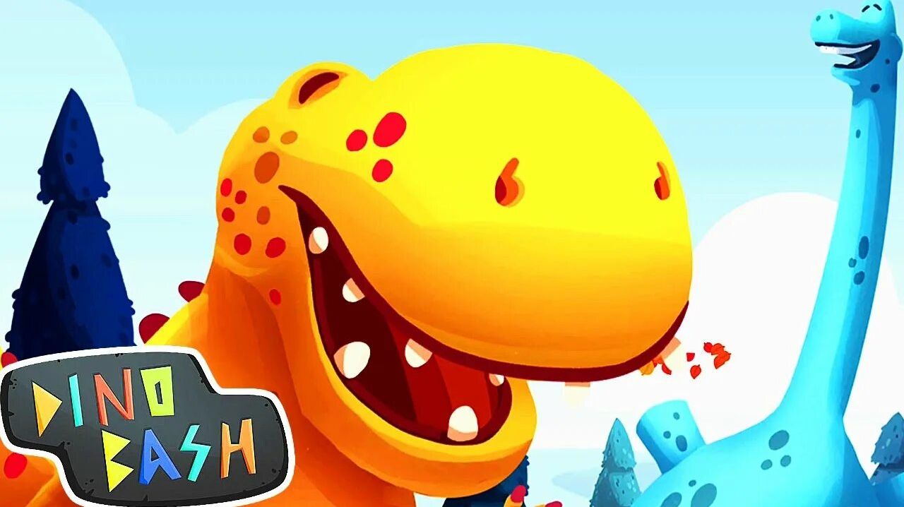 ЛетсПлей по Dino Bash ч.2 уровни 7-10 и уровень на ВЫЖИВАНИЕ