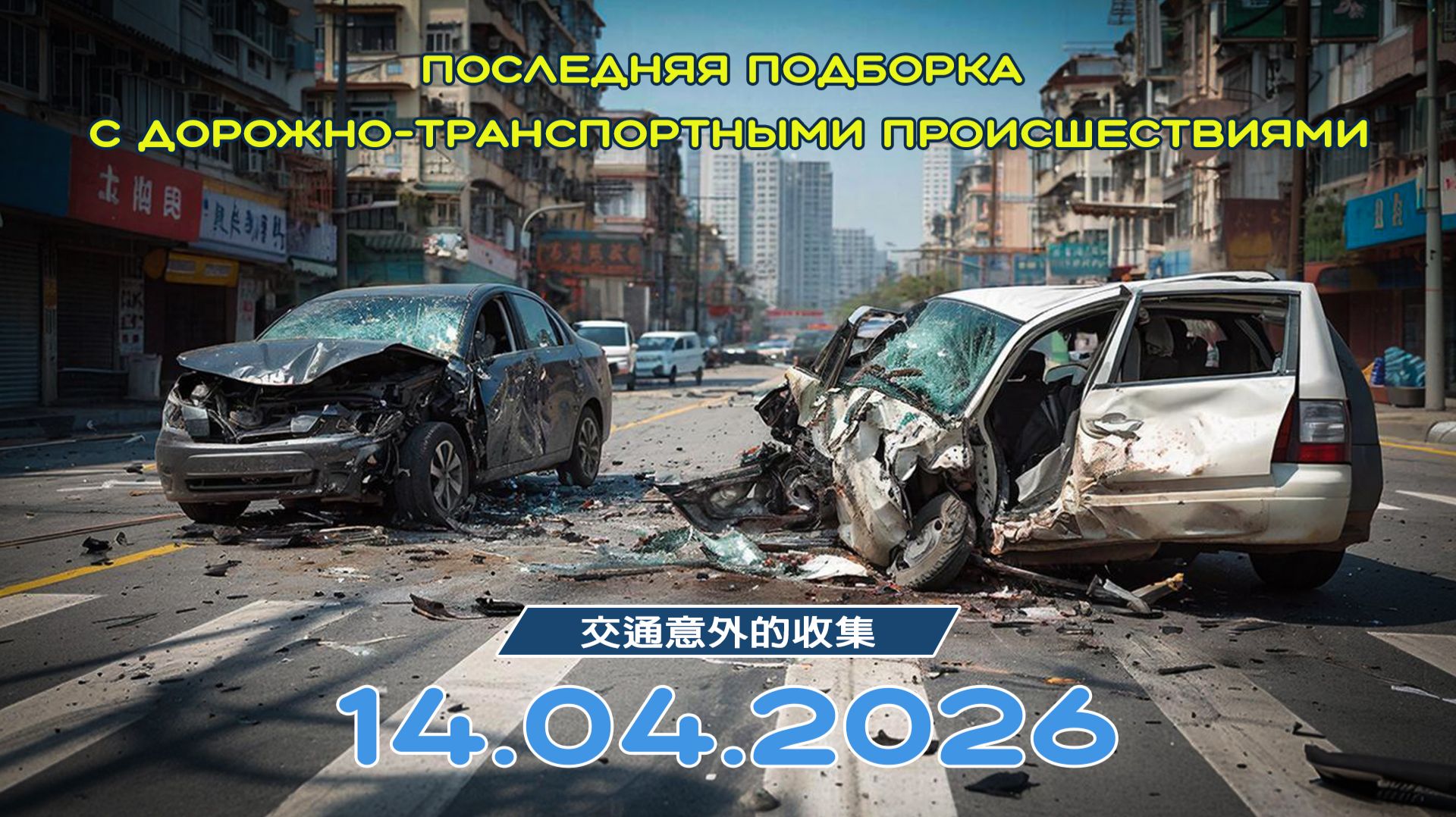 Последняя подборка ДТП 14.04.2026
