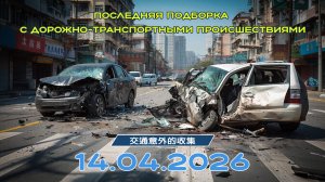 Последняя подборка ДТП 14.04.2026