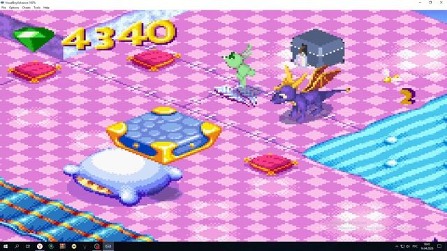 Spyro 2: Season Of Flame 100% Part 11 GBA (Deutsch Version)