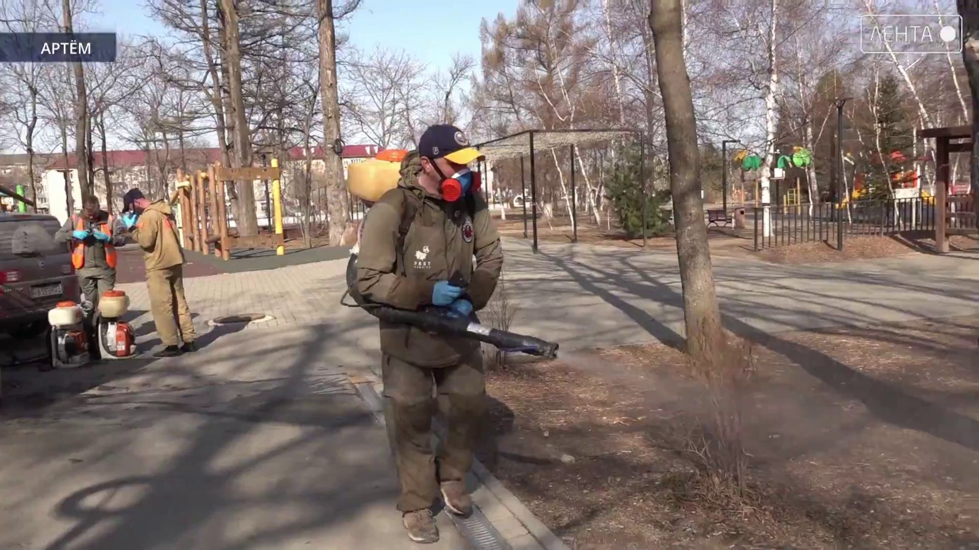 В Артёме проводят обработку от клещей