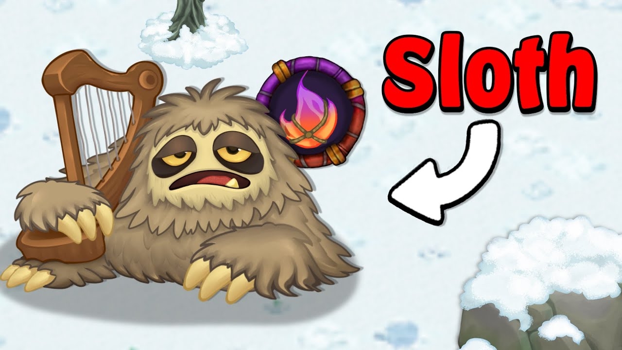 Грех Лени на Острове Холода - Фанмейд Монстр (My Singing Monsters, Мои Поющие Монстры, Msm, Мсм)