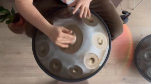 Игра на ханге Сабай Ре мажор