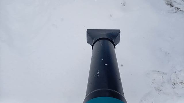 Ветродуйка. Насадка на трубу: испытание разработанной и изготовленной 3д-модели