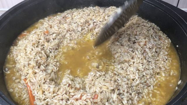 Плов из риса Девзира.