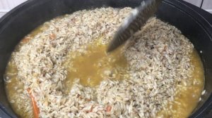 Плов из риса Девзира.