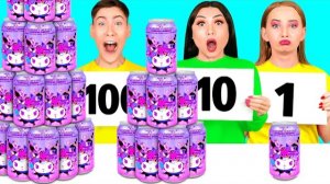 100 Слоев Еды Челлендж | Сумасшедшие Лайфхаки и Рецепты