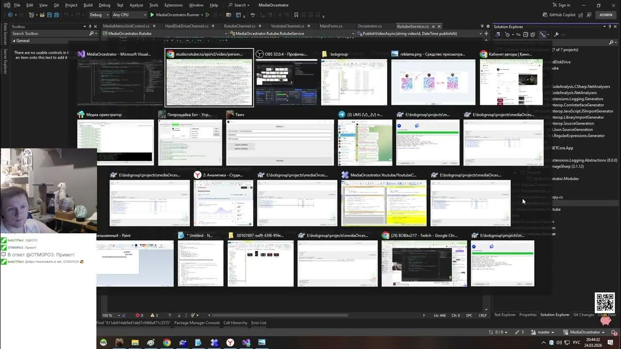 .net помойка  YD II  43. Получение списка видео с рутуба