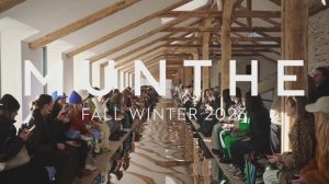 Показ женской коллекции Munthe осень-зима 2023-2024
