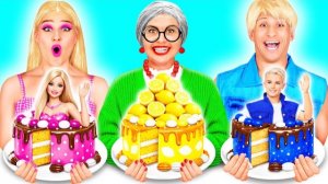 Кулинарный Челлендж: Барби Против Бабушки | Фантастические Лайфхаки