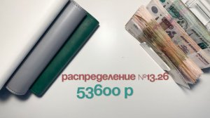 #13.26 Распределение бюджета по конвертам|Зарплата мужа|Апрель #бюджет