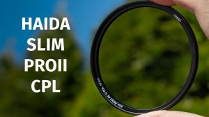 HAIDA Slim PROII Multi-coating CPL Тонкий рабочий полярик