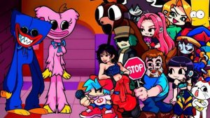 ПЛЕЙТАЙМ ПЕСНЯ ФНФ, НО КАЖДЫЙ ХОД ПОЁТ РАЗНЫЙ ПЕРСОНАЖ 🎶 (FNF ПЛЕЙТАЙМ И ИГРЫ, НО ВСЕ ПОЮТ)