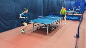 II ф. Иванов А. (596) - Монаенкова В. (531) 13.04 настольный теннис ТТМаршал СПб