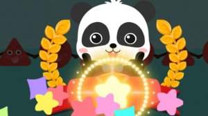 Панда школьный автобус. Бкйби бас. Панда на острове цветных кубиков. ч  31