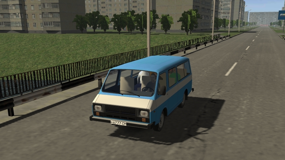 Мотор депот перевозка пассажиров Раф-22038