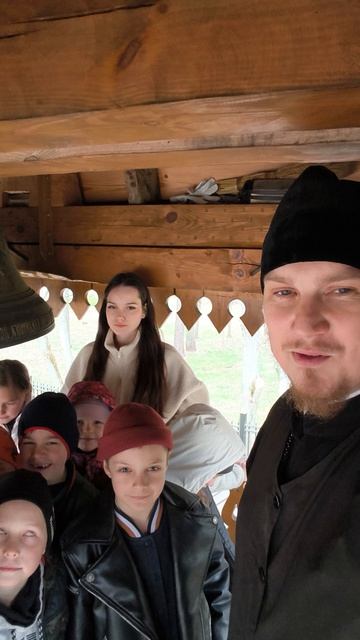 Сегодня провёл классный час на колокольне!
