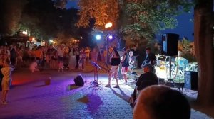 Евпатория уличный концерт- Седая ночь