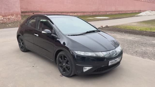 Обзор Honda Civic 5D 2008 г.в. 1.8 МТ