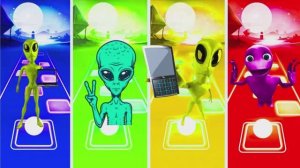 Зеленый Пришелец в Тайлс Хоп