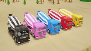 Мультики про машинки - Весёлый мультик учим английский язык с детьми - Мультики для детей