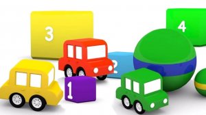 Машинки играют в прятки — мультик для детей | Где синяя машинка?