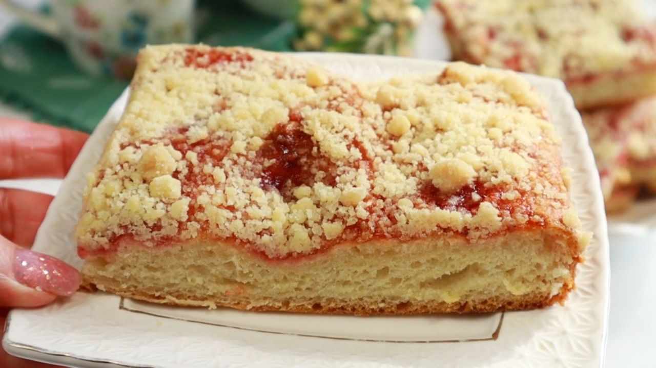 Пирог, который удивил! Постный, но никто не верит + Идеальное Тесто на все случаи/ Пирог с вареньем