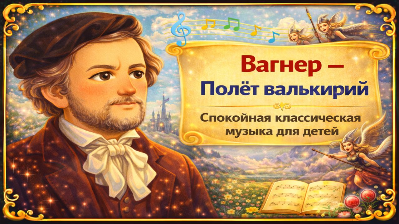 Рихард Вагнер - Полёт валькирий 🎻 Классическая музыка для детей - Слушать онлайн