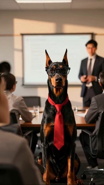 Собака в бизнесе: Как добиться успеха #собака #бизнес #юмор