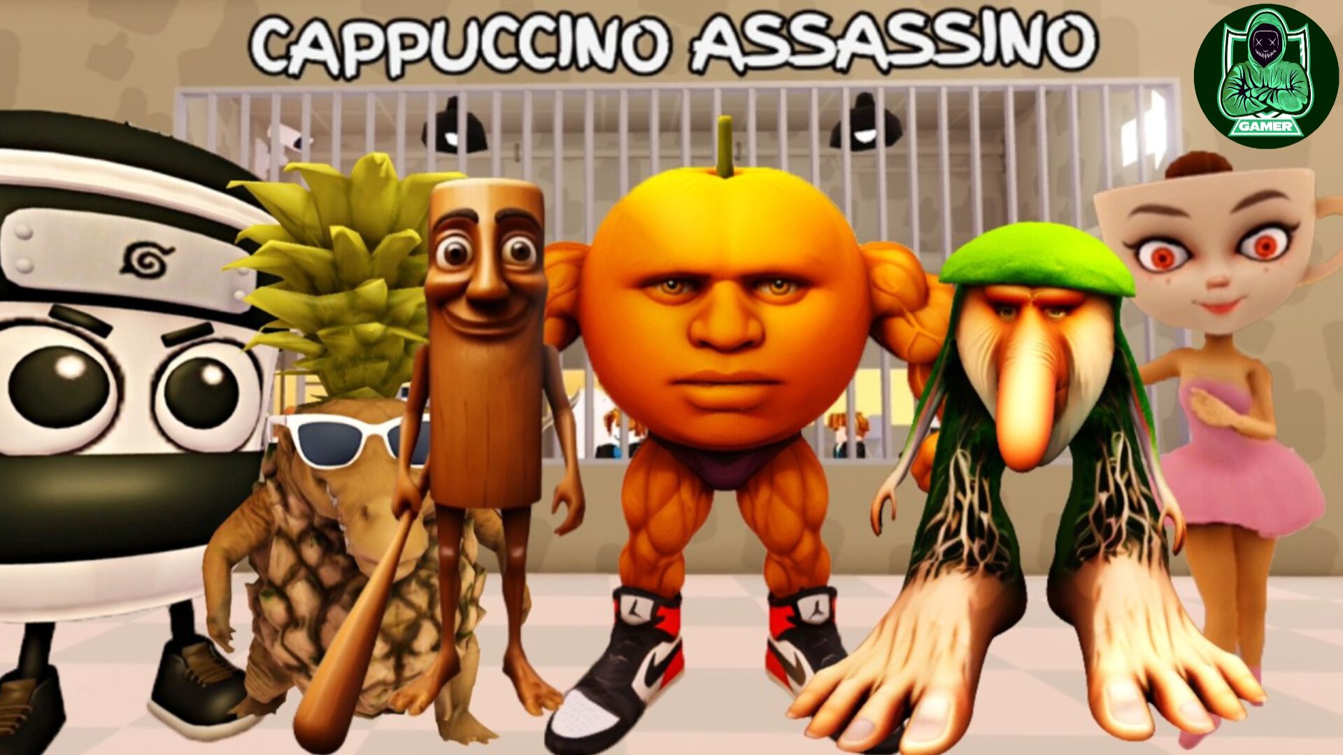 КАПУЧИНО АССАСИНО против УДИНДИНДИНДУНА против БАЛЕРИНЫ КАПУЧИНО против ТУНГ-ТУНГА #роблокс