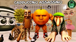 КАПУЧИНО АССАСИНО против УДИНДИНДИНДУНА против БАЛЕРИНЫ КАПУЧИНО против ТУНГ-ТУНГА #роблокс