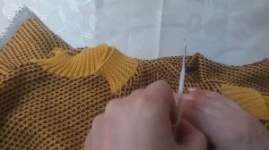 Изогнутый деккер при вязании на вязальной машине