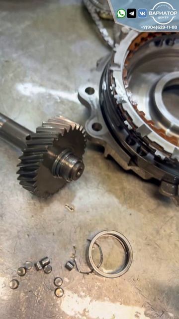 Разобрали вариатор с Ниссан Жук после стороннего ремонта часть 3