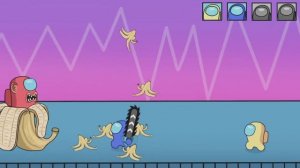 Амогусы против хоррор мобов и капучино балерина, анимация