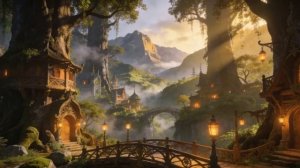 Мистические миры - Расслабляющая средневековая музыка с женским вокалом и фантастическими видам