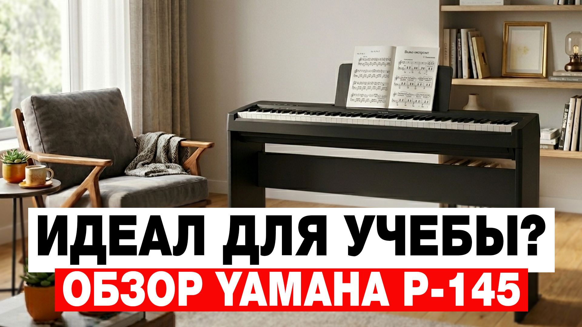 Yamaha P-145: обзор популярного пианино для начинающих