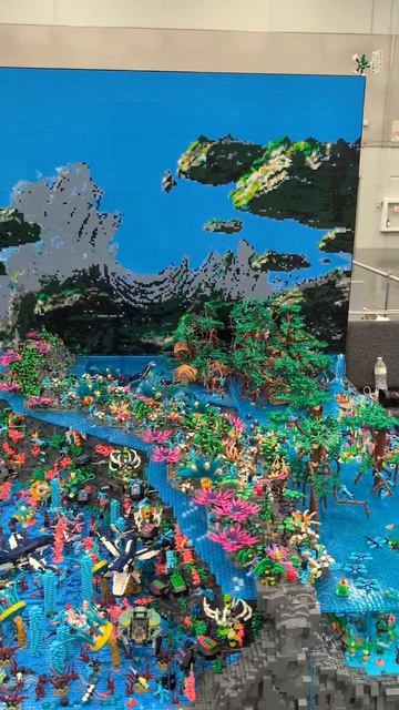 Лего диорама
