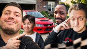 ВАРПАЧ ПОКАЗАЛ ЖЁСТКИЙ ЛАНСЕР ЭВО 9😱| УГАР С ЭЛДОСОМ, КАДРОЛОМ И ДР НА ОГРОМНОЙ ПЛОЩАДКЕ