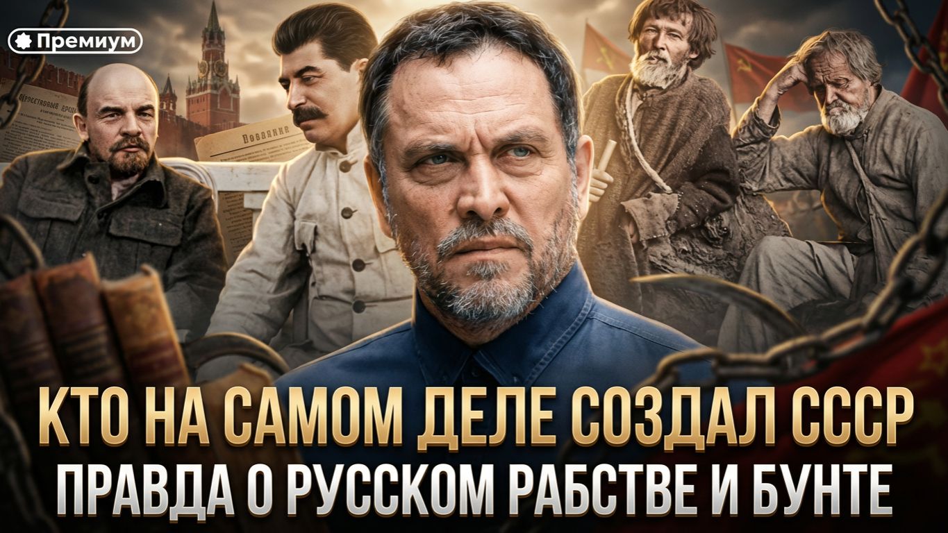 Максим Шевченко  КТО НА САМОМ ДЕЛЕ СОЗДАЛ СССР. Правда о русском рабстве и бунте
