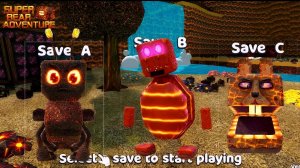 Проходим Super bear adventure с модом ЛАВЫ!