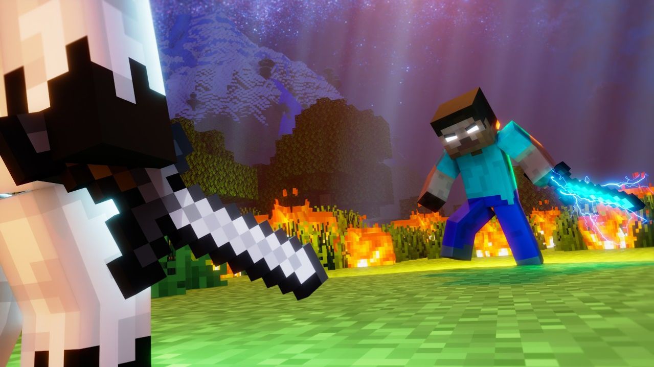 Последний Бой Херобрина и Существа 303 - Майнкрафт Мультики